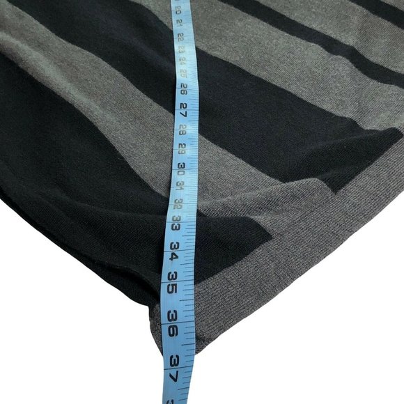 The Limited Women's XS/S Poncho Sweater Gray Black - Picture 4 of 8